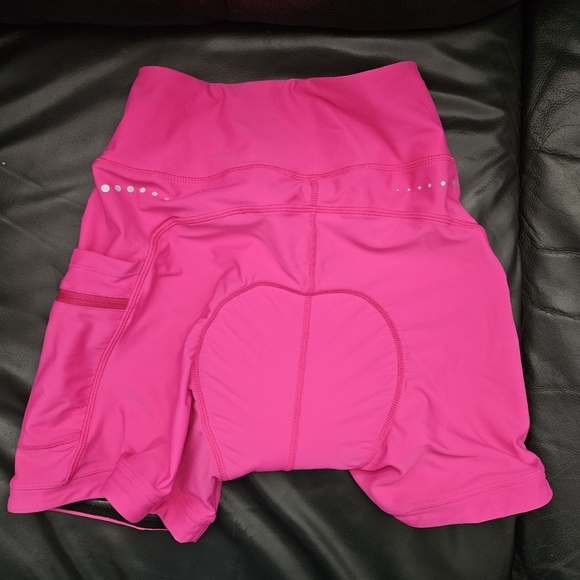 Bikewa Womens Sz M 4D Padded Bike Shorts Riding Spin Cycling Shorts - Picture 9 of 12